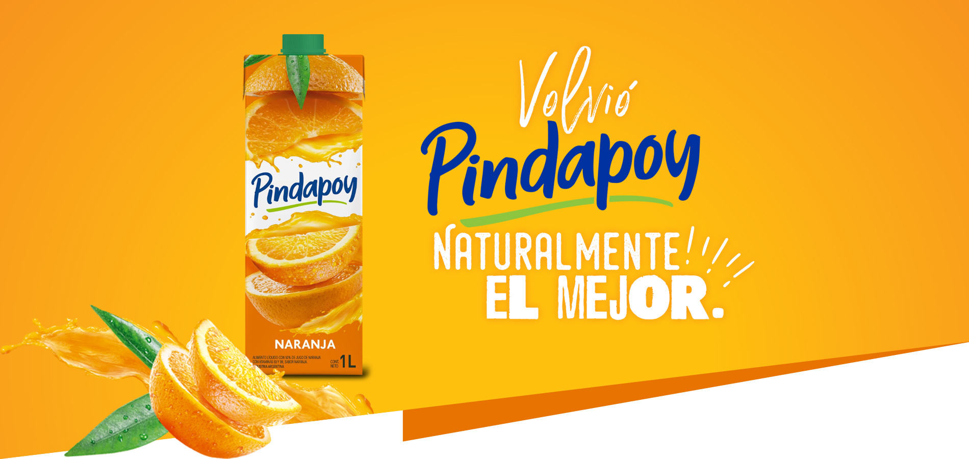 Pindapoy slide Naranja